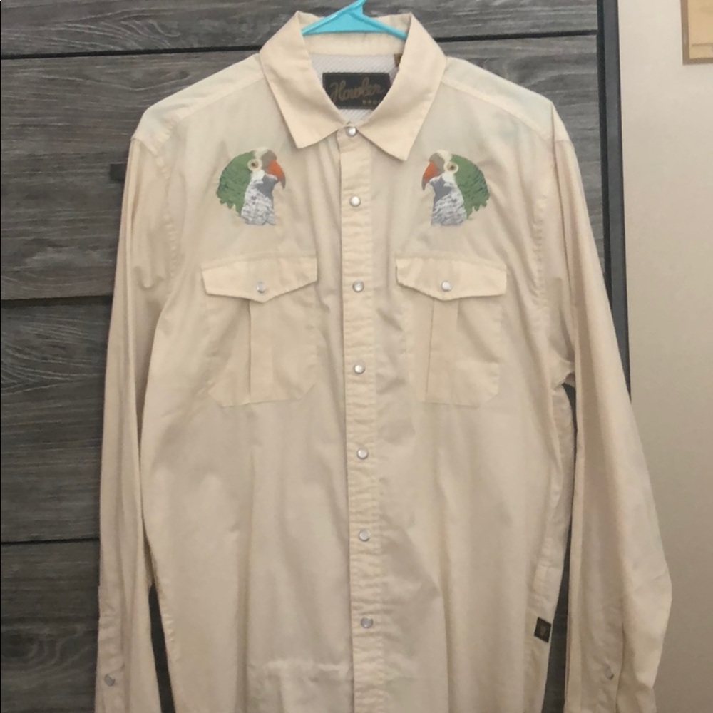 Howler Brothers Gaucho Snapshirt medium rare